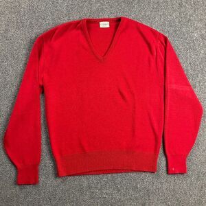 Classics by Pine State Sweater Men's‎ Extra Large Red Vintage Pullover XL